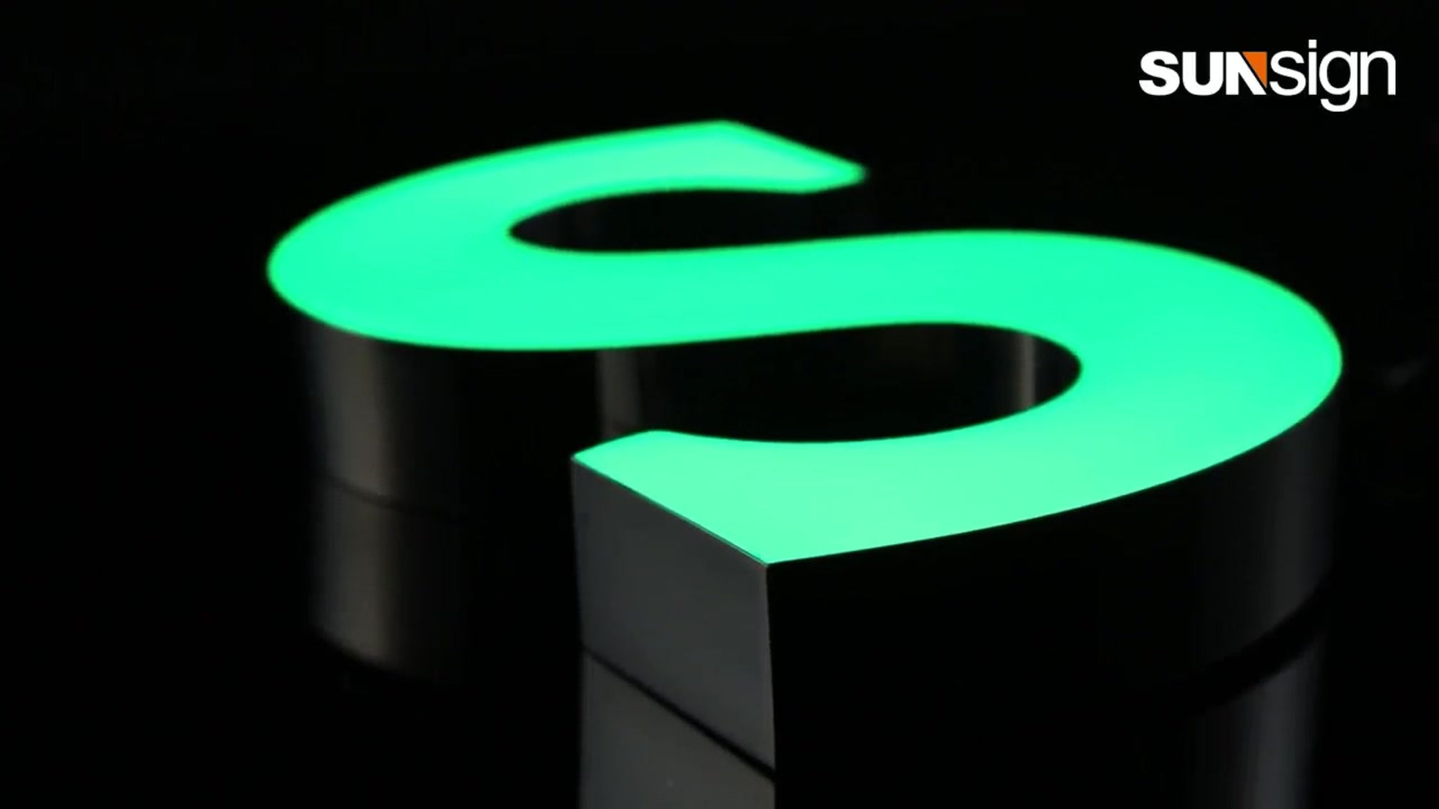 RESIN LED LETTERS